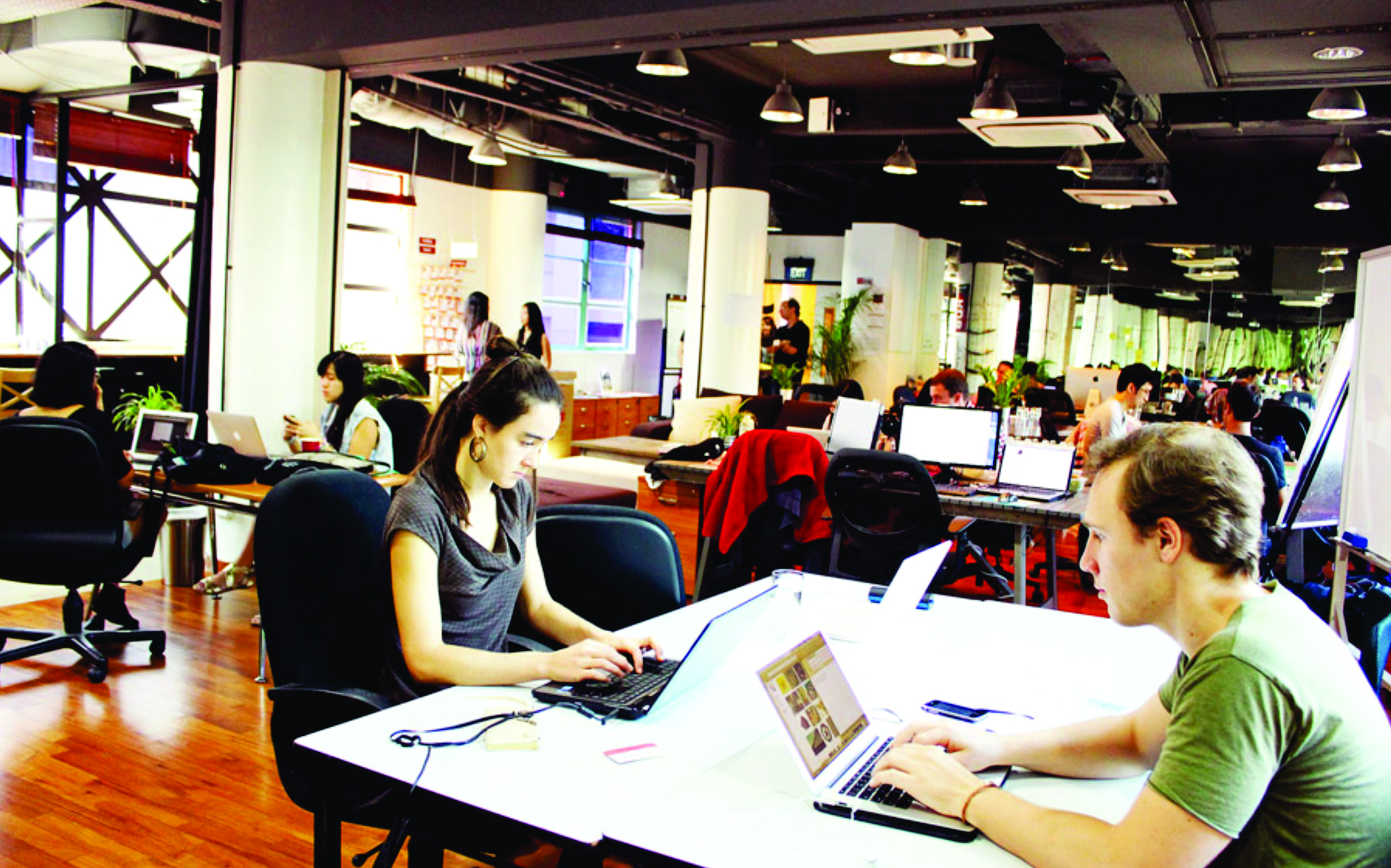 Suasana kerja yang menyenangkan pada perusahaan startup akan meningkatkan produktivitas karyawan